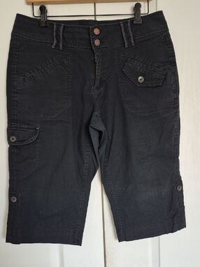 DKNY Black Denim Jeans Label Detail